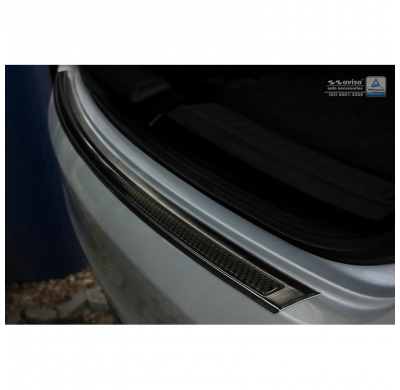 Protector Paragolpes Trasero Acero Inox 'Deluxe' Mercedes Gle Coupé 2015- Black/Black Carbon