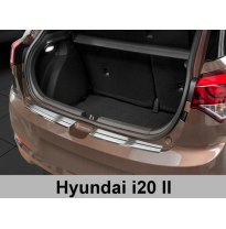 Protector Paragolpes Hyundai I20 Ii 5d /Profiled/Ribs 2 Sztuki  2014-&gt;