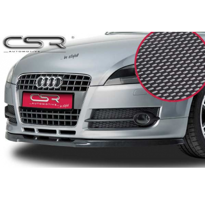 Spoiler Añadido Delantero Imitacion Carbono Audi Tt 8j Csl012-C