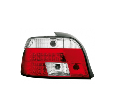 Led-Pilotos Traseros Bmw E39 _ Rojo/Cristal