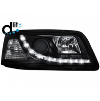 Faros Luz Diurna Homologacion R87 Vw T5 03-09_ Luz Diurna _ Negro