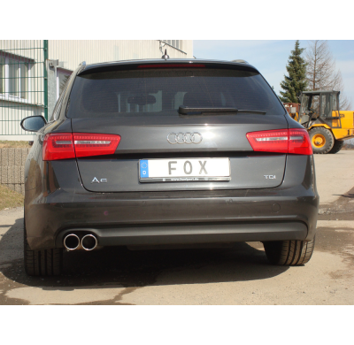 Escape FOX Audi A6 4G - 2,0l TDI escape final - 2x90 16