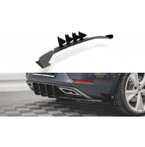 Racing Durability Difusor Paragolpes Trasero + Flaps Seat Leon Fr Hatchback Mk4 - Seat/Leon Fr/Mk4 [2020-] Maxton Design