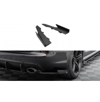 Splitters traseros laterales Street Pro + Flaps Audi RS6 Avant C6 MAXTON ABS C10 RSD