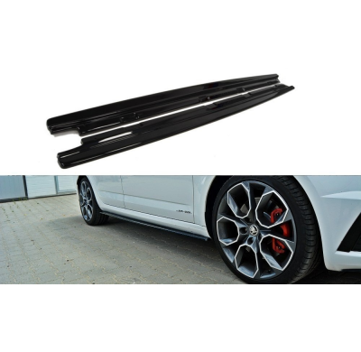 Difusores Inferiores De Taloneras Skoda Octavia Iii Rs Restyling - Abs Maxton Design