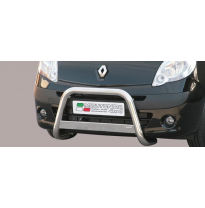Defensa Delantera Acero Inox Renault Kangoo 08&gt; Diametro 63 Homologada