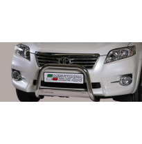 Defensa Delantera Acero Inox Toyota Rav 4 10&gt; Diametro 63 Homologada