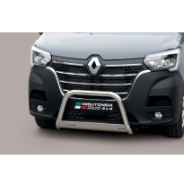 Defensa Delantera Inox Renault Master 2019&gt; ø 63 Homologada - Ec Bar