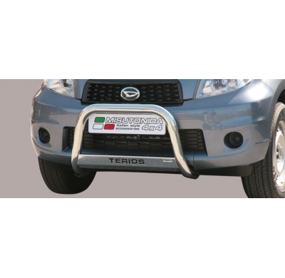 Defensa Delantera Acero Inox Daihatsu Terios 09 > Diametro 63 Homologada