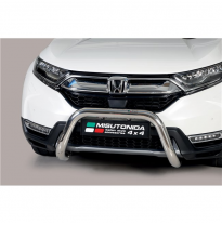 Defensa Delantera Inox Honda Cr  V Hybrid 2019&gt; ø 76 Homologada - Ec Bar