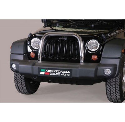 Defensa Delantera Acero Inox Jeep Wrangler 11>