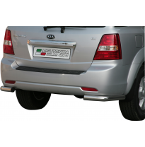 Defensa Trasera Acero Inox Diametro 63 Kia Sorento 06/08