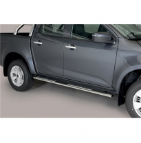 Estriberas Dsp  Acero Inox Isuzu D-Max 20 &gt; D.C.