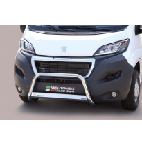 Defensa Delantera Acero Inox Homologacion Ec Peugeot Boxer 2014&gt; Diametro 63mm Misutonida