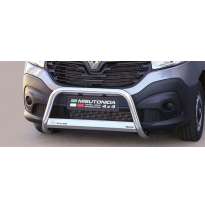 Defensa Delantera Acero Inox Renault Trafic 14&gt; - Diametro 63mm - Homologacion Ce