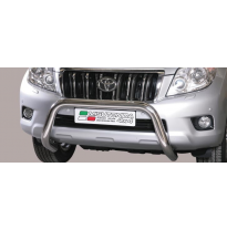 Defensa Delantera Acero Inox Homologacion Ec Toyota Land Cruiser 150 14&gt; (Suitable With Camera &amp; Park Sensors) Diametro 76mm Mis