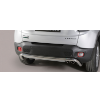 Defensa Trasera Acero Inox Diametro 50 Jeep Renegade 2014&gt;