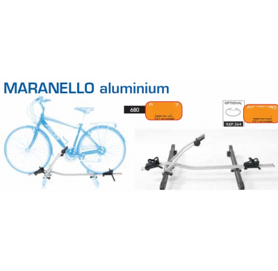 Porta Bicis Techo Aluminio Maranello 1 Bici
