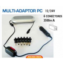 Multi-Adaptador Pc 12v.-6 Conectores