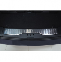 Stainless Steel Inner Rear Bumper Protector Opel Zafira B 2010-2012 &#039;Ribs&#039;