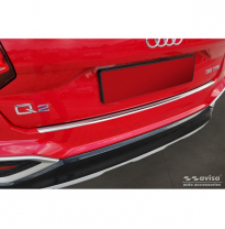 Protector De Parachoques Trasero De Acero Inoxidable Adecuado Para Audi Q2 Facelift 2020-