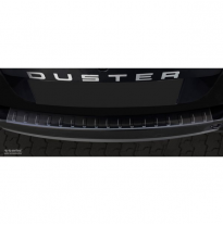 Protector Negro Acero Paragolpes Trasero Dacia Duster 2010-2017 &#039;Ribs&#039;