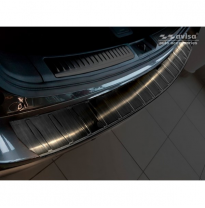 Protector Negro Acero Paragolpes Trasero Mazda 6 Iii (Gj) Sedan 2012- &#039;Ribs&#039; &#039;Long&#039;