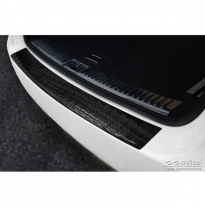Protector De Paragolpes Trasero Carbono 3d Real Para Porsche Cayenne Ii 2010-2014 &#039;Ribs&#039;
