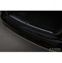 Protector De Paragolpes Trasero Carbono 3d Real Para Audi A6 Allroad 2012-2018 &#039;Ribs&#039;