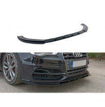 Spoiler delantero apto para Audi A3 (8V) S-Line/S3 Hatchback/Sportback 2012-2016 (ABS negro brillante) AUTOSTYLE