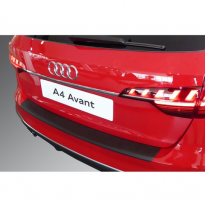 Protector De Paragolpes Trasero En Abs Valido Para Audi A4 Avant S-Line &amp; S4 Avant Facelift 2019 - Negro