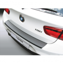 Protector de parachoques trasero ABS apto para BMW Serie 1 F20/F21 3/5 puertas &#039;M-Sport&#039; 2015-2019 Negro brillante RGM