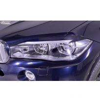 Pestañas de faros delanteros adecuados para BMW X5 F15 2013-2018 (ABS)