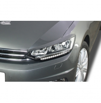 Pestañas de faros para Volkswagen Touran (5T) 2015- (LED) (ABS) RDX RACEDESIGN