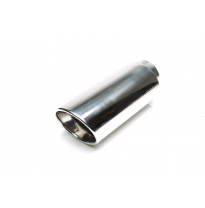 TA Technix tubo de escape acero inoxidable 115 x 125 mm ovalado / con bridas / biselado, longitud: 288 mm conexión: 84 mm, diáme