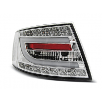 Pilotos Traseros Led Audi A6 C6 Sedan 04.04-08 Cromado Led 7pin