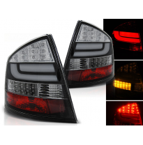 Pilotos Traseros Led Skoda Octavia Ii Sedan 03.04- Negro Led Bar