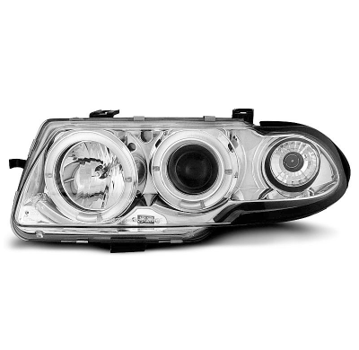 Faros Delanteros Angel Eyes Opel Astra F 09.91-08.94 Angel Eyes Cromados