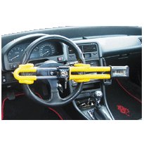 Antirrobos Steeringwheel Lock Heavy Duty Yello