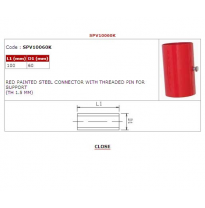 Bmc Manguito Aluminio Boca Roscada 100x60