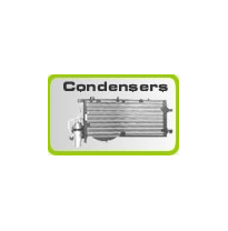Condensador Audi A4 1.6 / 2.0 / 1.8 / 2.0 Turbo / 3.0 / 3.2 Año 05- Medidas  Aluminio/Cobre