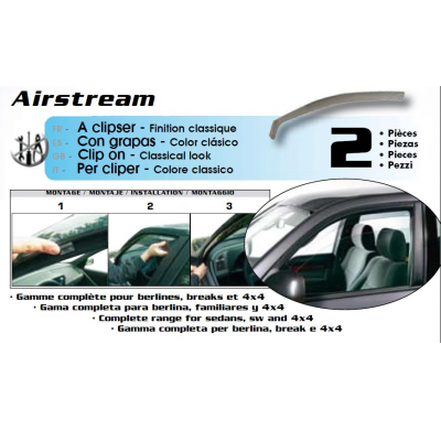 Derivabrisas Airvit Hyundai S Coupe (Rd) - Puertas 2 - Año 06/96->04/02