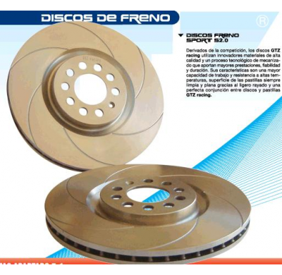 Discos Freno Delanteros Bmw Serie 3 -E30- 324 D (Abs) 85-91 260x22x35 Torn.4