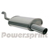 Escape Trasero Bmw E30 318 Is 16v Kat.9/89-4/91  &lt;Br&gt;  Rm With Exhaust-Pipe 1x76 Mm, Round Powersprint