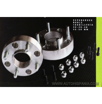 Fiat - Fiat Ulysse  Diametro Buje  58,1  Pcd  598  Anchura  30mm   -   Separadores Doble Centraje Y Doble Tornilleria, En Alumin