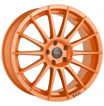 Llanta Asa Wheels As02 Race Orange 8,0 X 18