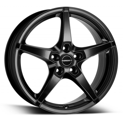 Llanta Borbet Fs 7,0 X 17 Negro Mate Borbet Wheels