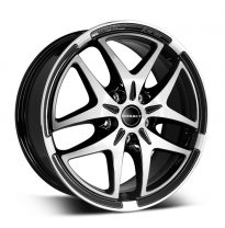 Llanta Borbet Xb 6,5 X 16 Negro Pulido Borbet Wheels