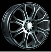 Llanta Emotion Wheels Corse Silver 7,5x18 4-5 Tornillos