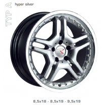 Llanta Emotion Wheels Typ a 8,5x18